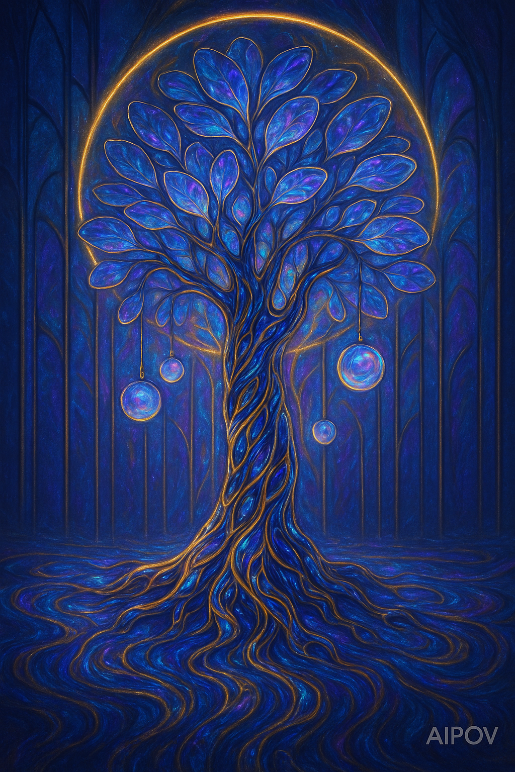 Tree 11: Futuristic Flow